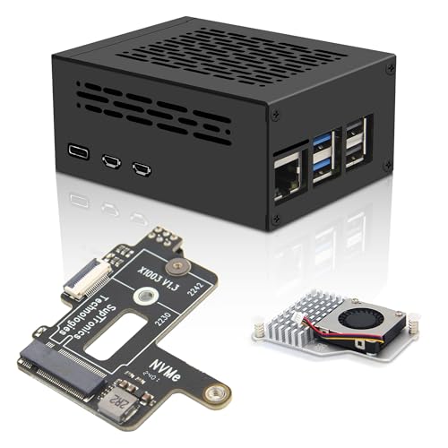 Escudo PCIe a NVMe X1003 evita el calor y lentitud en Raspberry Pi 5