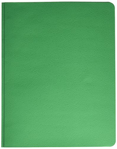 School Smart Report Cover with 3 Hole Fastener Insert - 8 1/2 x 11 inch - Pack of 25 - Light Green