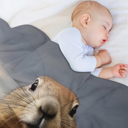 Manta de forro polar de marmota para sofá cama 180x200 cm 4