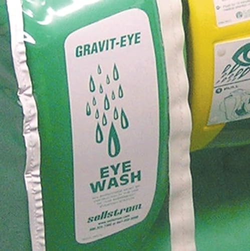 Sellstrom Clear Vinyl Replacement Dust Cover, For 16 Gallon Gravity-Flow Portable Eye Wash Station (Eyewash Station Not Included), S90335 - Thumbnail 6