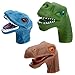 Juvale Dinosaur Finger Puppet Toys - Party Favors & Classroom Prizes - Toddler Toys & Hand Puppets - Multicolor, 10-Pack, 2 x 1 x 1 to 3 x 2 x 1 in
