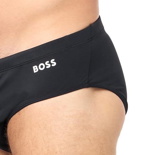 BOSS Mens Iconic Stripe Swim Brief3