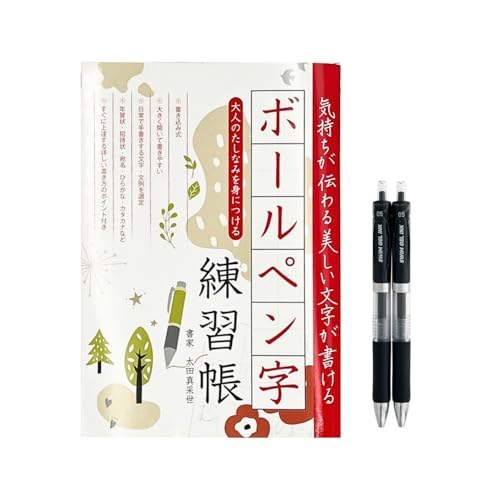 ボールペン字練習帳 ボールペン2本 セット