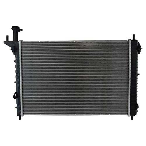 image for TRQ Radiator Assembly Aluminum Core Compatible with 08-17 Buick Enclav