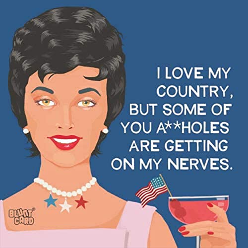 Paperproducts Design Love My Country Beverage Napkin, 5