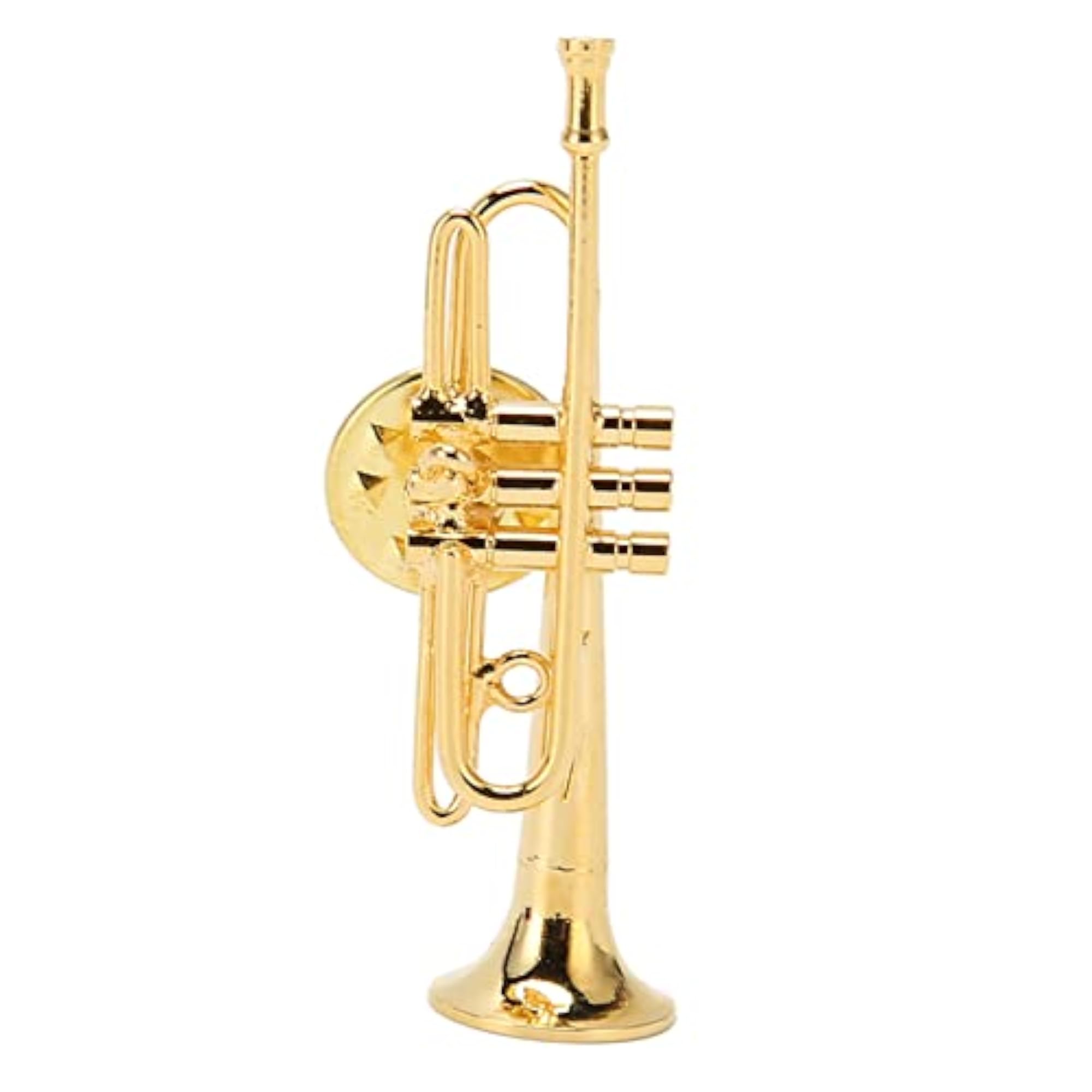 Exquisite Trumpet Brooch, Musical Instrument Gift