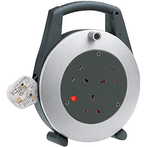 Brennenstuhl1 Pack 1108203 Vario Line Black/Grey 20m H05VV-F 3G1.0 with Safety Cut Out