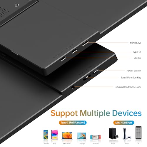 Anyuse PM1561P Portable Monitor 15.6 Inch 1080P Usb-C Hdmi Ultra-Slim Travel Monitor thumb #1