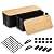 Party Zealot 2 Sets Large Cable Management Box Black Color 16 inches and Medium 13 inches Sizes Organizer Box
