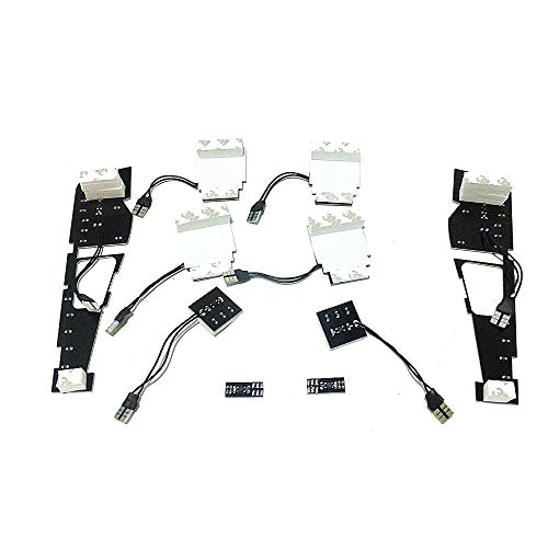 Luces LED coche Alphard 30 unids kit interior lectura 6000K 7