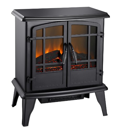 Pleasant Hearth SES-41-10 20" Electric Stove-Matte Black Finish