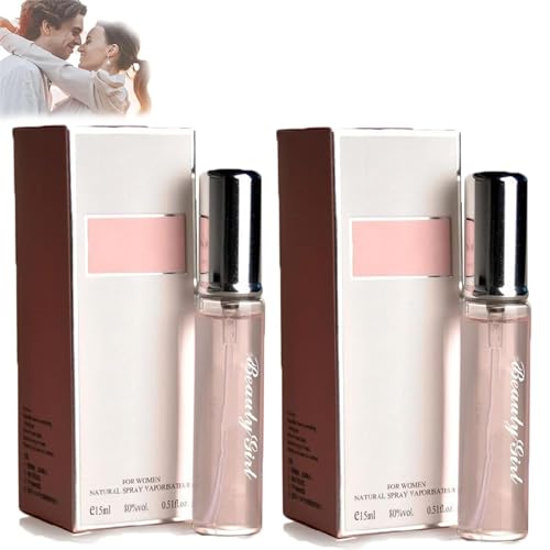 Eternal Eden's Pheromone Perfume, Long-Lasting Light Fragrance Pheromone Perfume, Pheromone Perfume for Women to Attract Men (2pcs-Pink)