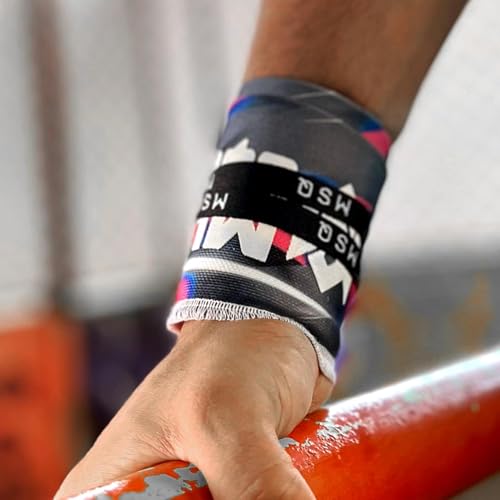 Image of Wrist Wraps for Calisthenics & Weightlifting - Heavy Duty Wrist Support & Stability (Urban Streetwear)