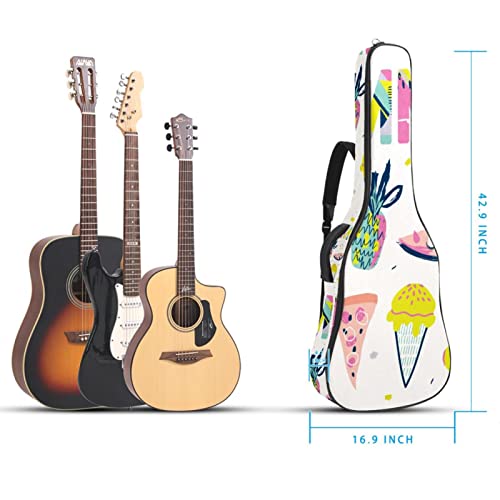 Étui rembourré pour guitare classique et acoustique Motif baleine et ancre Bleu marine, Multicolore 08, 42.9×16.9×4.7 in… - Les Beatles, Paul McCartney, John Lennon, RIngo Starr, George Harrison Étui rembourré pour guitare classique et acoustique Motif baleine et ancre Bleu marine, Multicolore 08, 42.9x16.9x4.7 in… – Image 6
