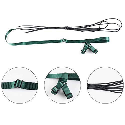 ASOCEA Verstelbare papegaai vogel harnas riem anti-beet vliegende training touw huisdier outdoor tractie fit Budgerigar… - Image 3