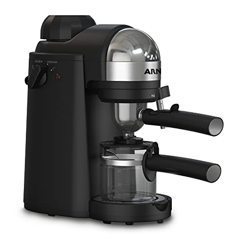 Cafeteira Espresso Arno Mini Espresso Compacta 1000W com acabamento Inox, bico vaporizador para leite e 4 bar de pressão CMME 127v