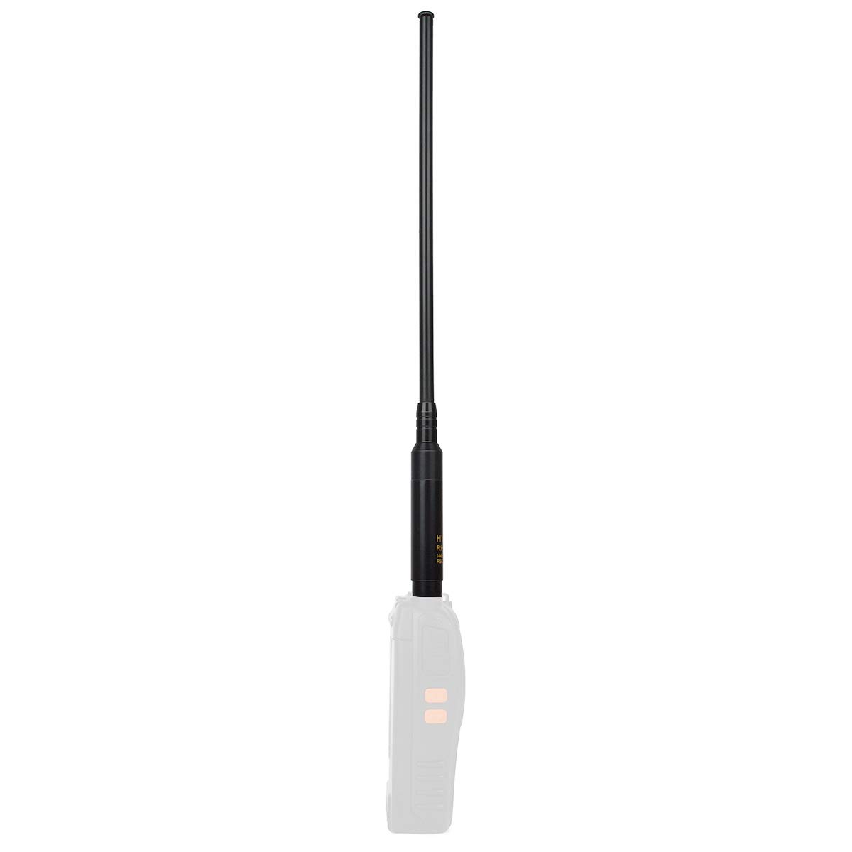 HYS Antena Telescópica de Mano de Doble Banda 144/430 MHz de Alta Ganancia SMA-Hembra RH-660S Compatible Con Baofeng BF-888S UV-5R UV-5RE Plus Radio de 2 Vías