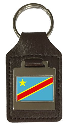 Porte-clés cuir Zaïre gravé : ne perdez plus vos clés grâce à un repère visuel historique fort