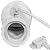XtremepowerUS Salt System, Universal Pool Salt Chlorination System, Includes Control Panel, Flow Switch, Salt Cell, 15,000 Gallon