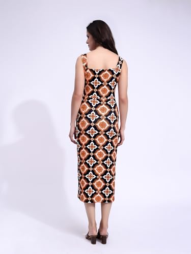 Image of PURVAJA Women's Bodycon Midi Dress