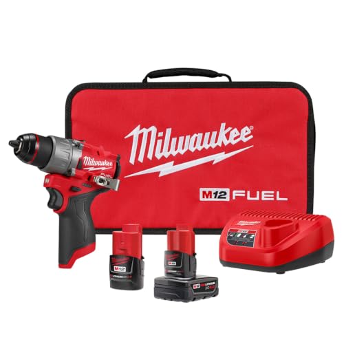 Image of Milwaukee Electric Tools 2503-22 M12 Fuel 1/2" Drill Driver Kit