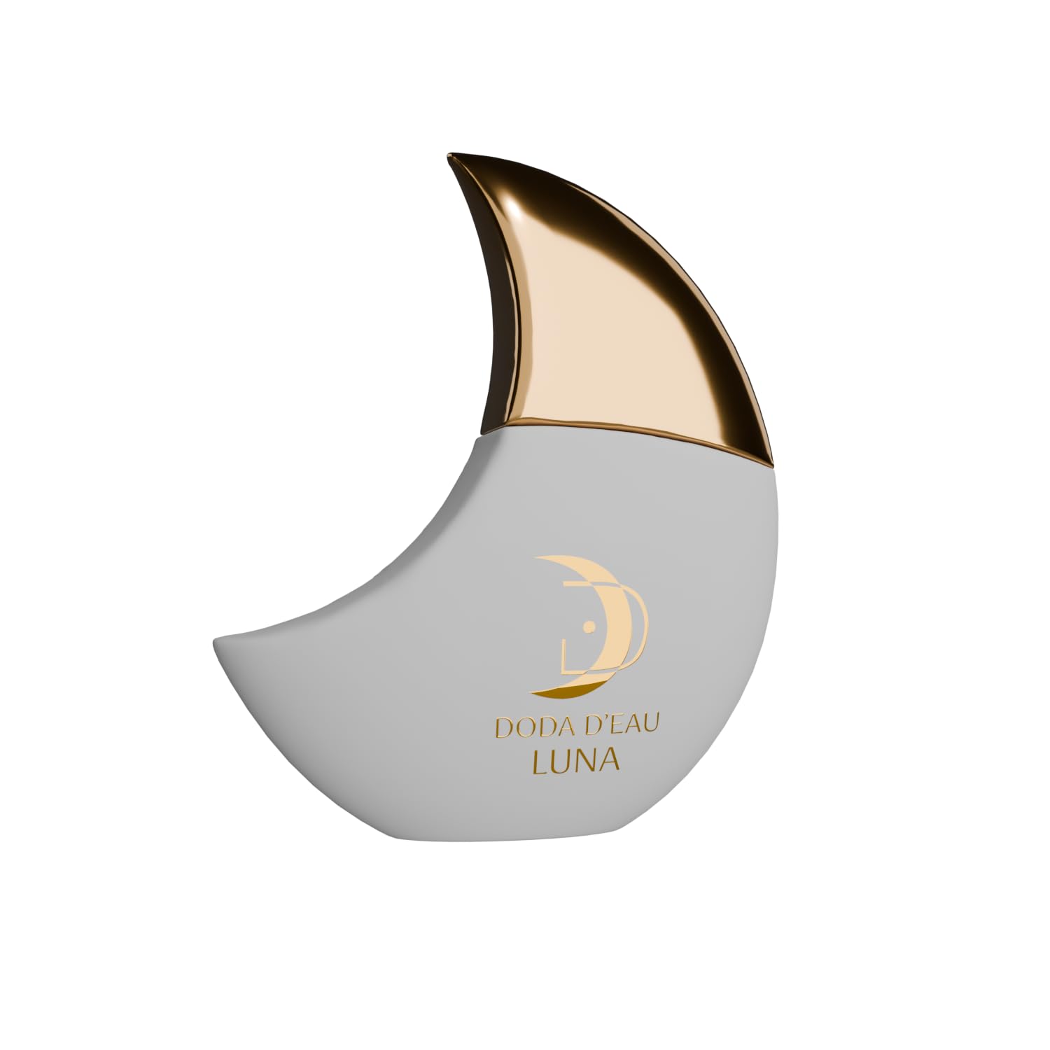 DODA D'EAU Luna - Woda perfumowana, 50 ml, oryginalna, nietypowa, dla kobiet i mężczyzn, nuty drzewne, orzeźwiające cytrusy, zmysłowa bergamotka i morskie akordy