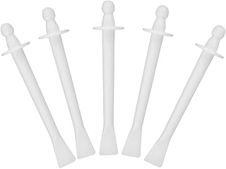 FOMIYES Nariz 12 Pçs Tiras De Cera Para Facial Ternos Masculinos Tiras De Cera Para Nasal Kit De Cera Para Nasal Aplicador De Cera Nasal Bastão De Cera Branca