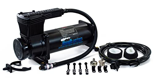 Hornblasters Shocker Xl 2 Gallon 150Psi Nightmare Edition Train Horn Kit - 4 Us Made Trumpets - 147.7 Actual Db #TOP7