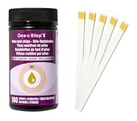 100 x One Step Ketose Teststreifen I Ketone Teststreifen für Diät, Low Carb oder Diabetes I Ketogene Ernährung I Ketostreifen I Keto Test Urin I Ideal für die Stoffwechselkontrolle