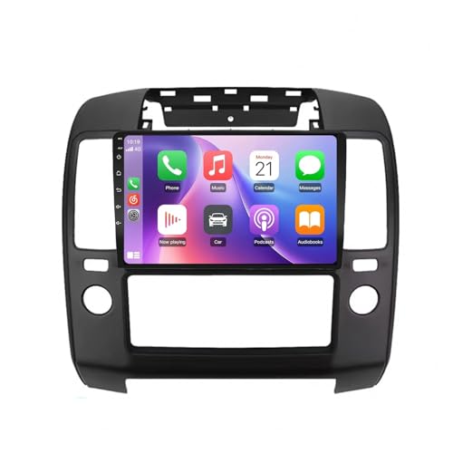 Radio Coche 2 DIN para Evitar Distracciones en Nissan Navara D40 con Control por Voz