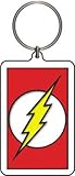 Licenses Products DC Comics Originals The Flash Logo Lucite Keychain
