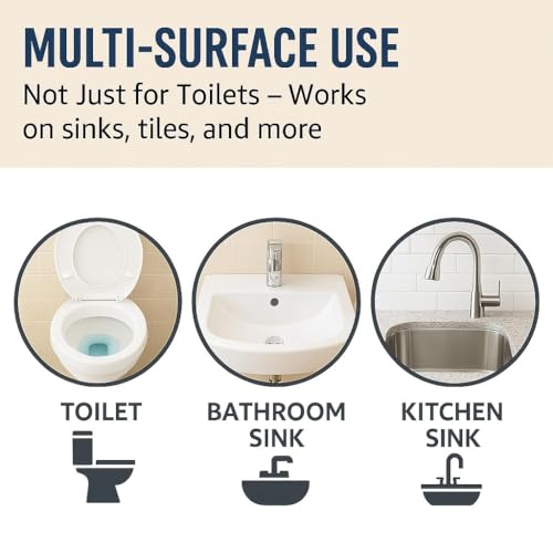 Image of oxypure toilet cleaning agent | Deep Cleaning Bathroom Cleaner | Removes Hard Stains, Limescale & Odor | Toilet Bowl Descaler | Multipurpose Bathroom Cleaner (Pack of 2)