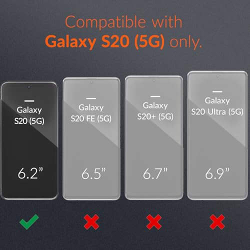 Marre des écrans brisés ? Coque Samsung S20 antichoc 3 en 1 rouge