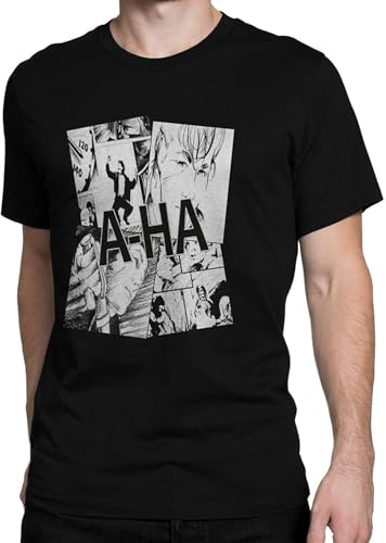 SSGTCKFM A-Ha Take On Me Pop Music Men's Black T-Shirt Black
