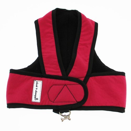 Cloak And Dawggie Step N Go Harness Red Nylon Black Desertcart