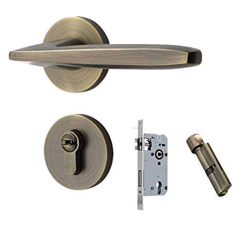 CGC8 Türgriffe Türschloss Türbeschlag Türgriff Schloss Türschloss Innentür Diebstahlschutz Türschloss Cover