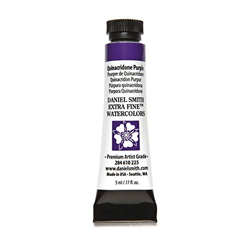 Daniel Smith ダニエル・スミス 水彩絵具 5mlチューブ (Quinacridone Purple) 284610225