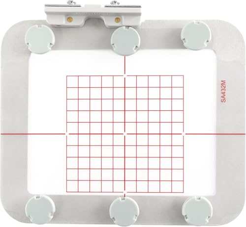 Image of Sew Tech Embroidery Hoops for Brother SE600 SE400 SE625 SE425 PE550D PE540D PE535 PE525 PE500 Innovis Babylock Brother Embroidery Machine Hoop (3in1-AM-MS-FBA)