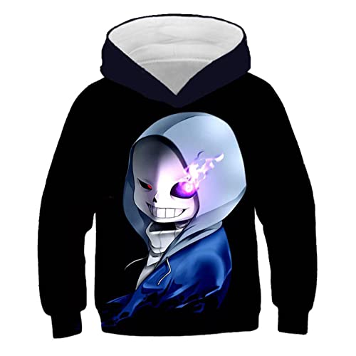 East-hai-buy 2022 Undertale Enfants Sweat À Capuche Garçons et Filles Mode Casual Chemise À Manches Longues Cover