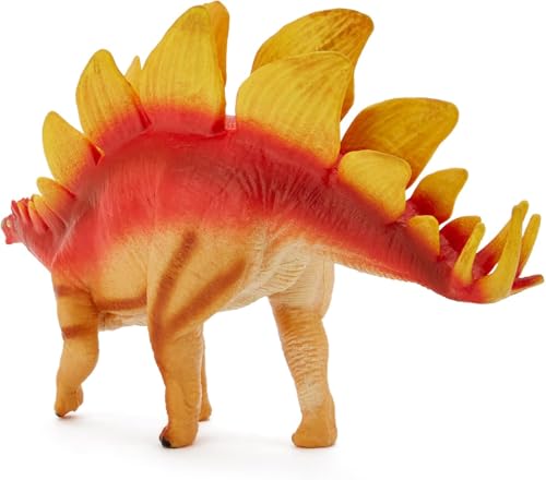 Image of SUPER TOY Stegosaurus Realistic Dinosaur Toy for Kids 3-15 Years Big Size, 8 Inch Jumbo Dinosaur Action Figure Wildlife Educational Animal Toy for Boys Girls Realistic Detailed Dino Collection