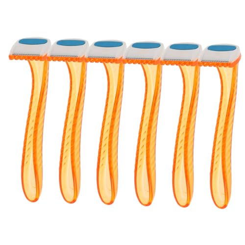 VICASKY 6pcs Intimate Razor Set Razor for Women Private Area Face Leg Hair Removal Compact Safe Shaving Tool Random Color