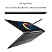Galaxy Book4 Pro 360 S Pen Replacement for Samsung Galaxy Book Pro 4/5 360 Stylus Compatible for Samsung Galaxy Book 4/5 360 Pen with 5 Nibs(Black)
