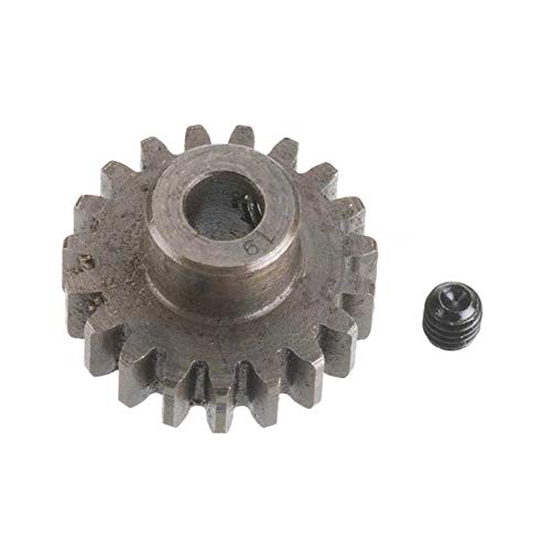 Robinson Racing 1219 Extra Hard High Carbon Steel Motor Pinion Gear, 5Mm Bore, 1.0 Mod Pitch, 19 Tooth