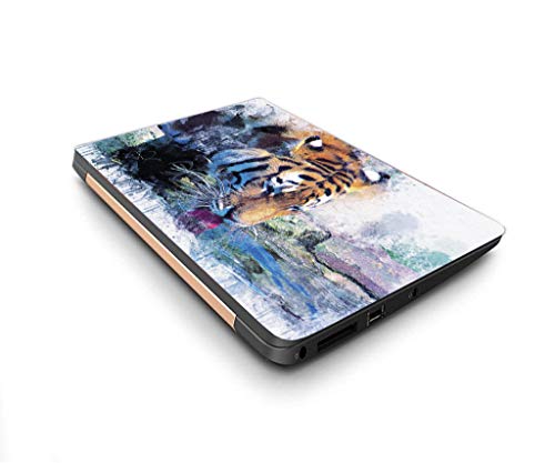 Image of Galaxsia Tiger PAINTINGLaptop Skin /Sticker /Cover /Decal Compatible for Any 15 inch-15.6 inch Inches Laptop (Hp /Dell /Sony /Acer /Lenovo /Asus. Etc) Or Notebook.