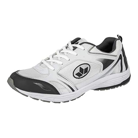 Lico Men's Marvin Running Shoes, White Grey, 11.5 UK Cover