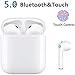 Produktbild Hesen Bluetooth 5.0-Kopfhörer Kabellos TWS i12,Wireless Kopfhörer In-Ear Sport Stereo Ohrhörer IPX5 Wasserdicht Rauschunterdrückung mit Mikrofon für Alle Bluetooth Geräte (weiß)