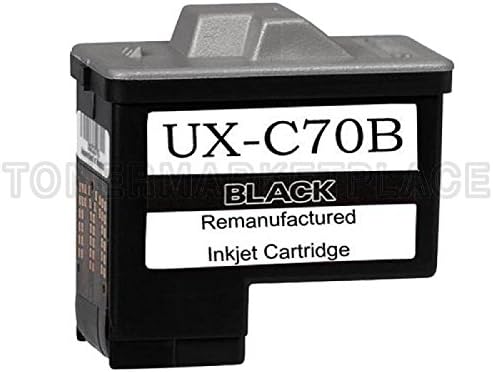 Sharp UX-C70B Compatible Remanufactured Combo Pack - 3 Black Ink Cartridges