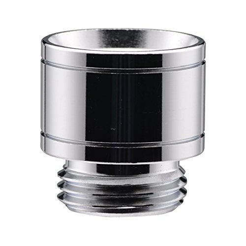 カクダイ バス シャワーホース用アダプター 9358E シルバー