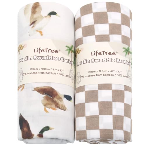 LifeTree Baby Swaddle Blanket