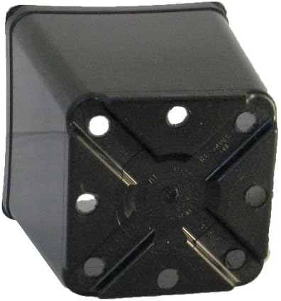 5.5" Square Nursery Pot, 2.3 quart, pack of 48